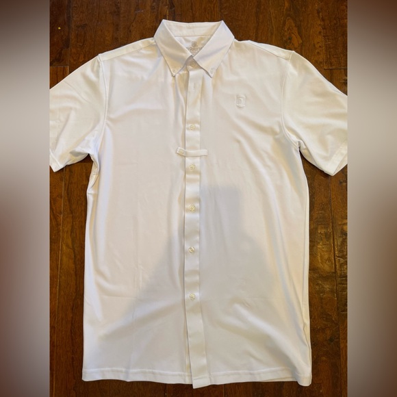 LOT (2) MENS ROMFH Polo Men's Short Sleeved Competition Shirts - Picture 4 of 11